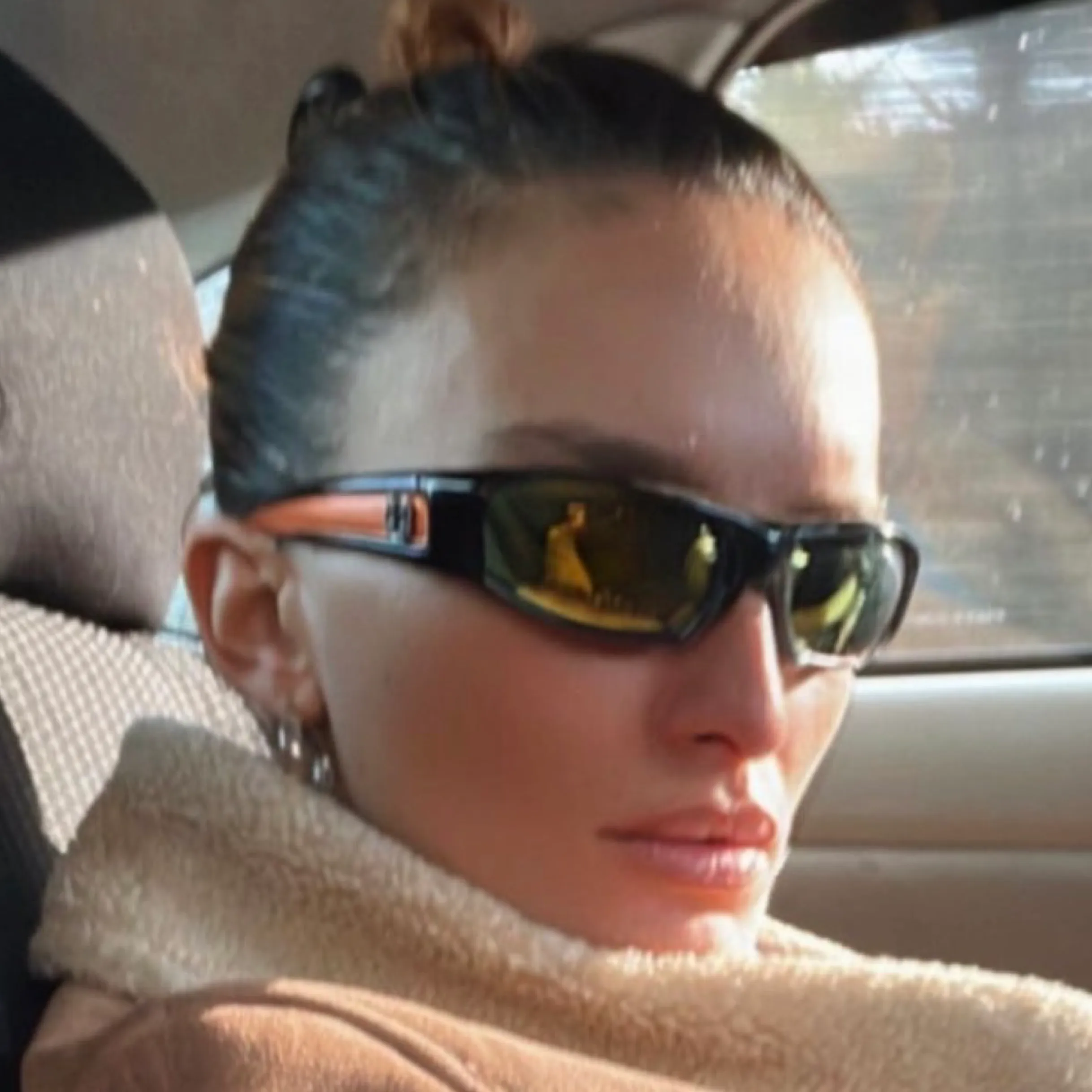 HELI Black/Orange RV Sports Sunglasses sold by Giant Vintage product image thumbnail 2