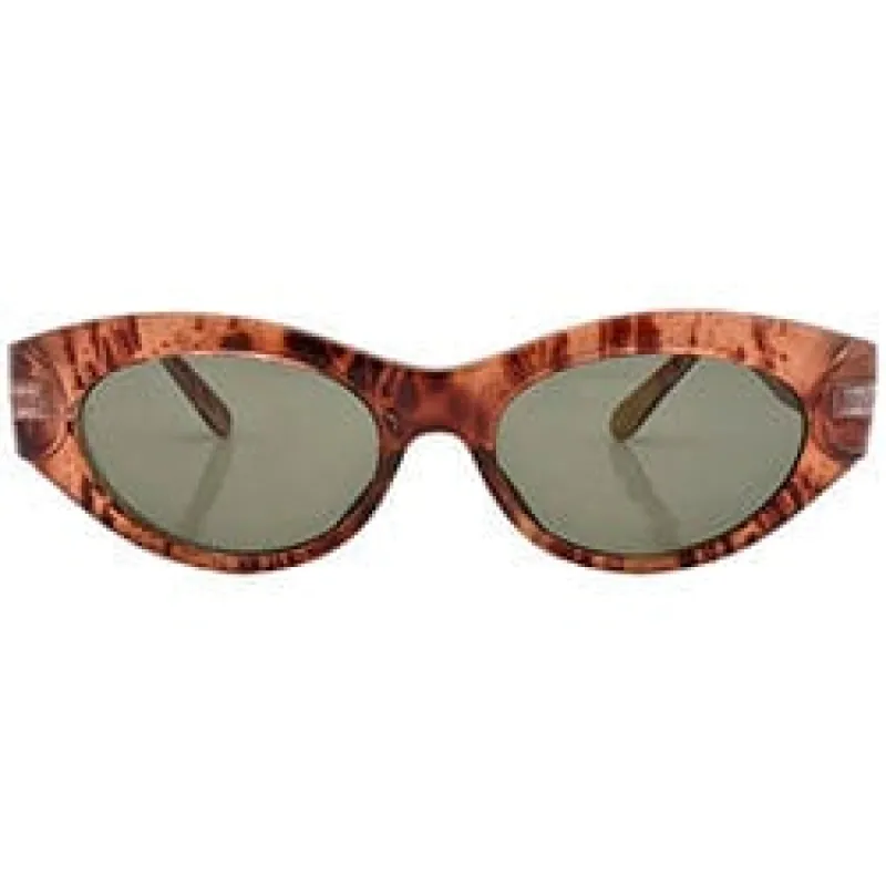 FORTUNE Tan Cat-Eye Sunglasses sold by Giant Vintage