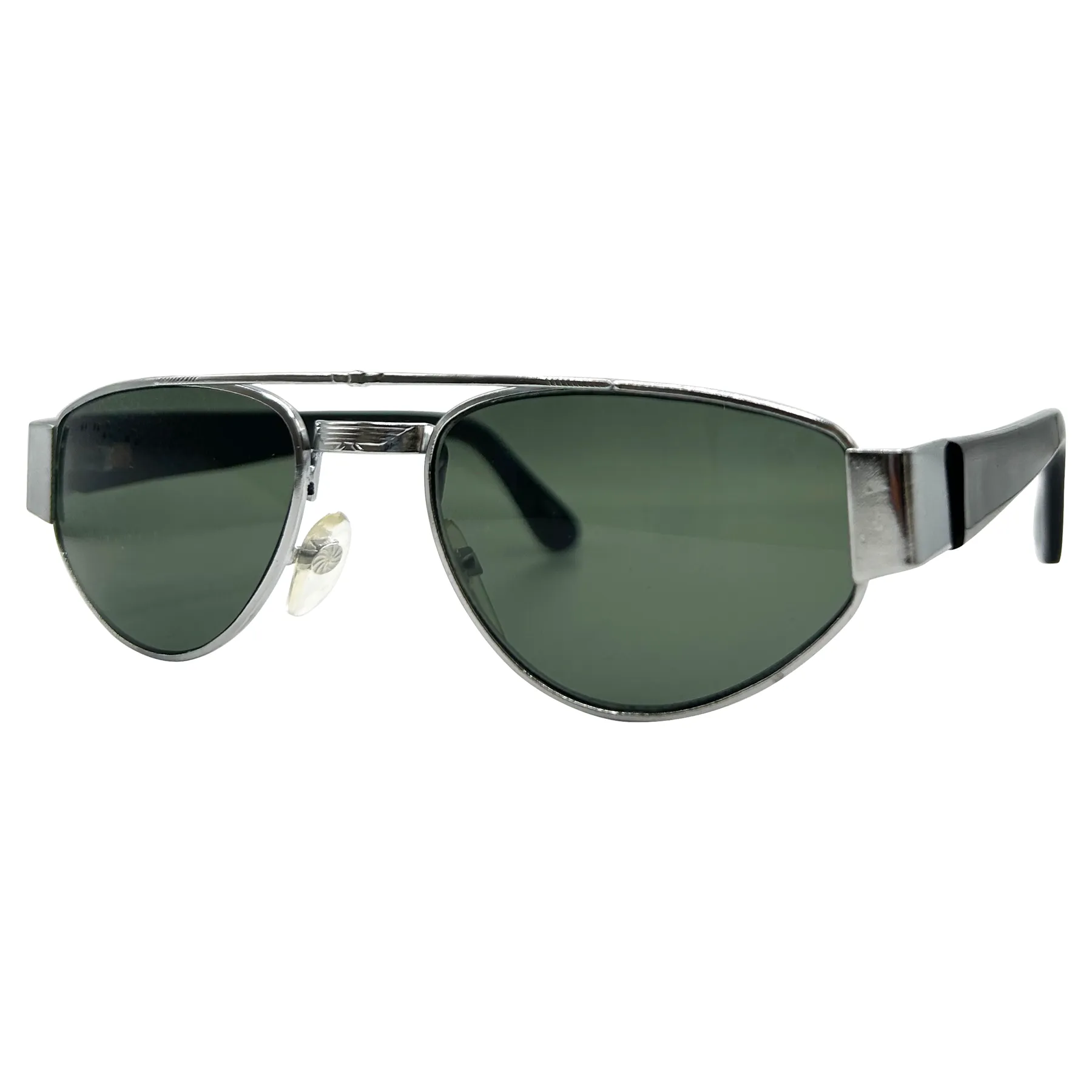ZZYZX Black Silver/G15 Sports Sunglasses sold by Giant Vintage product image thumbnail 2