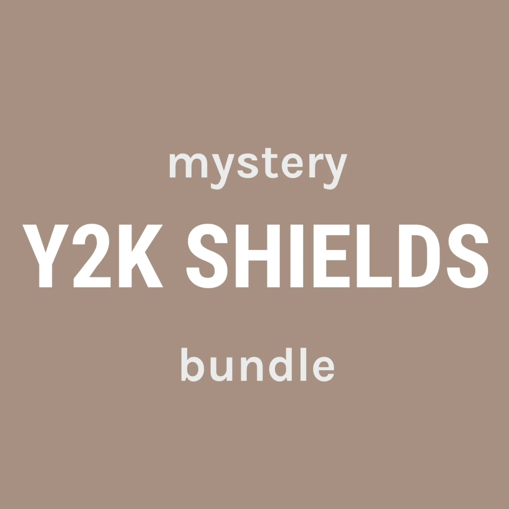 Y2K Shields 3-Piece Mystery Bundle sold by Giant Vintage