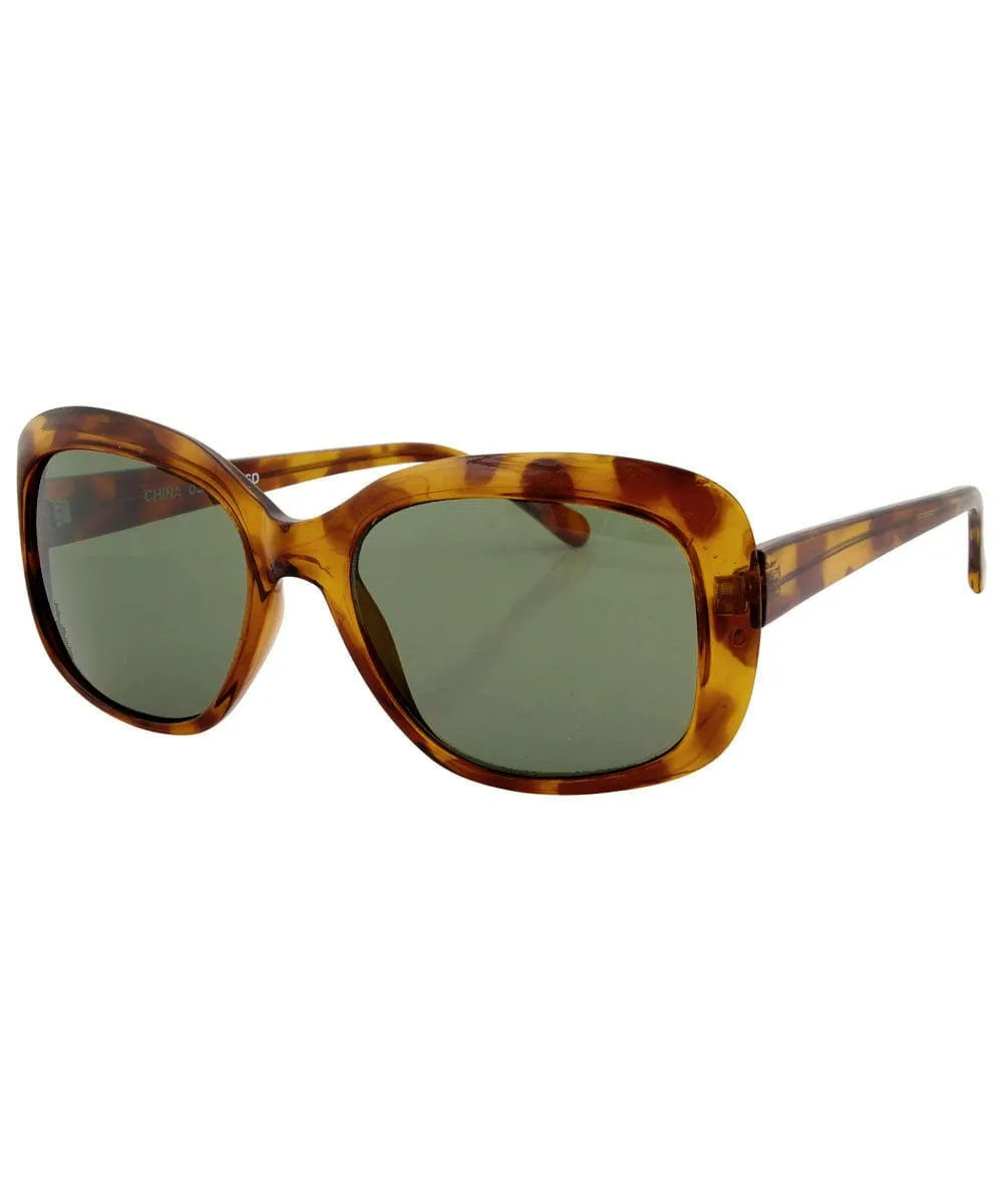 BLAKE Tortoise/G15 Square Sunglasses sold by Giant Vintage product image thumbnail 3