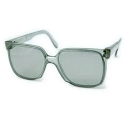WELLS Green Classic Italian 80s Sunglasses sold by Giant Vintage