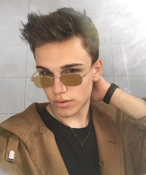 NORBERT Copper Square Streetwear Sunglasses sold by Giant Vintage product image thumbnail 4