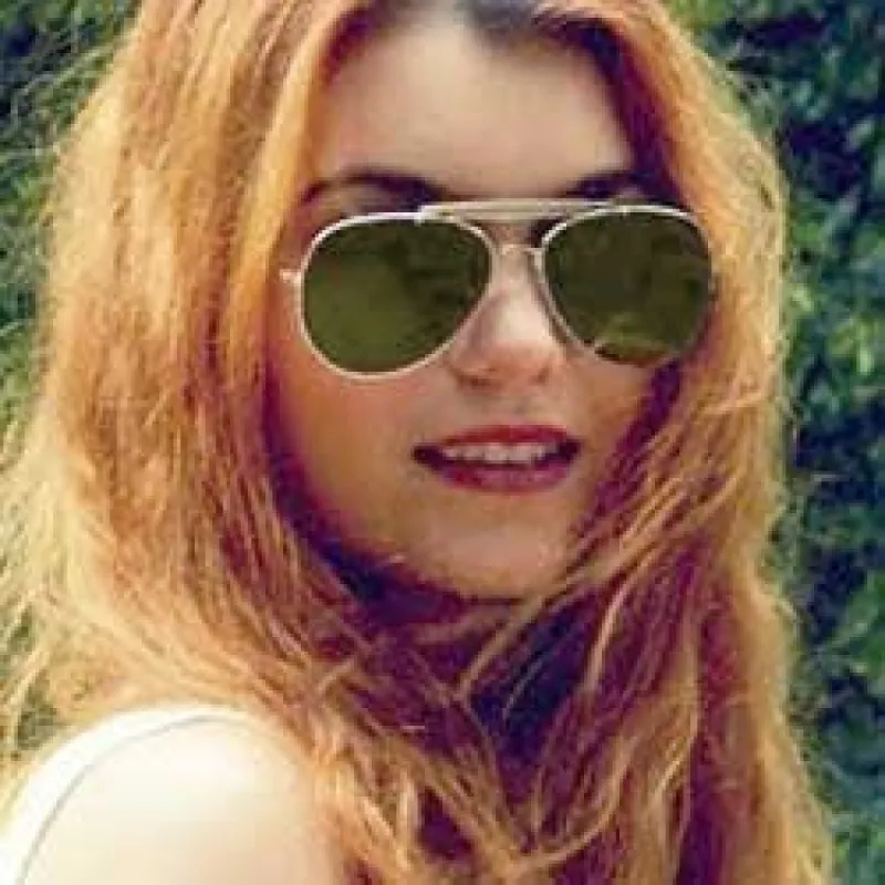 SARGE Gold Aviator Sunglasses sold by Giant Vintage