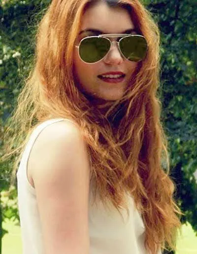 SARGE Gold Aviator Sunglasses sold by Giant Vintage product image thumbnail 3