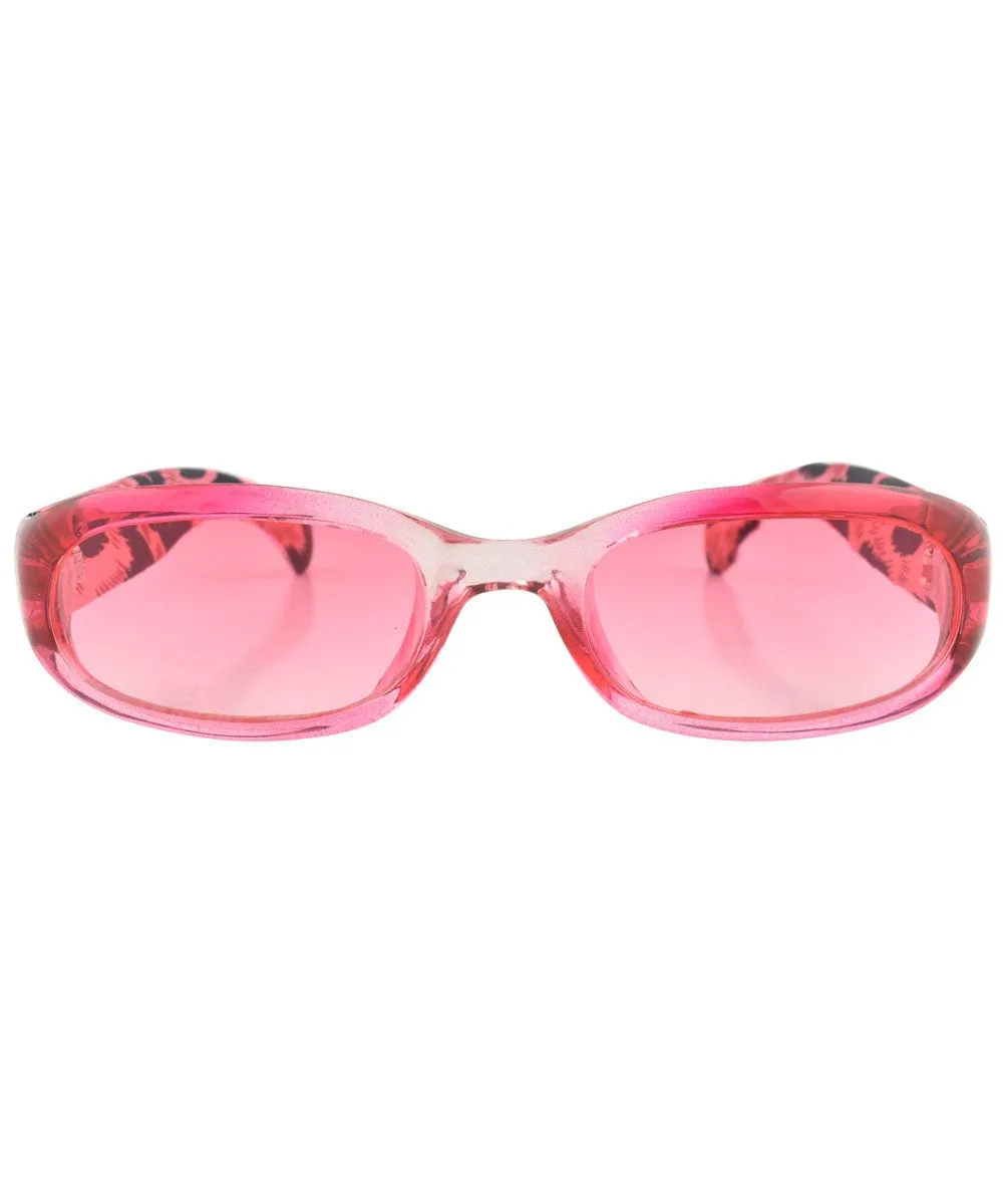 JANE'S Pink Square Sunglasses sold by Giant Vintage product image thumbnail 2