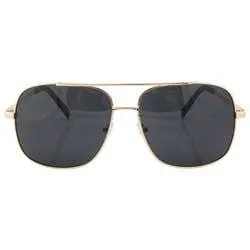HARLING Gold Aviator Sunglasses sold by Giant Vintage