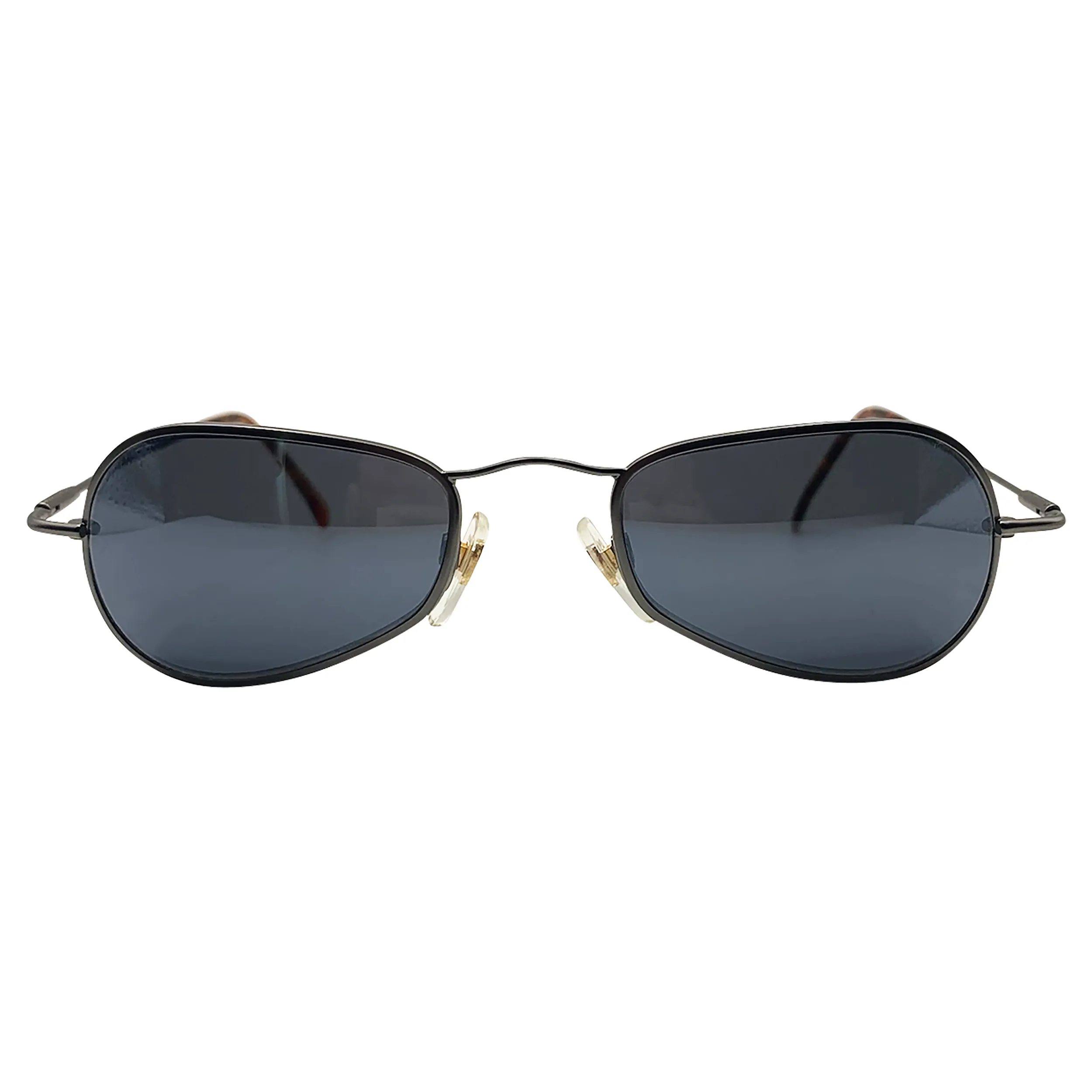 CAPONE Steel Round Sunglasses sold by Giant Vintage product image thumbnail 3