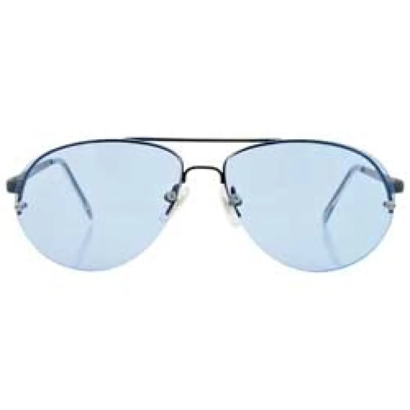 TRIX Blue Aviator Sunglasses sold by Giant Vintage