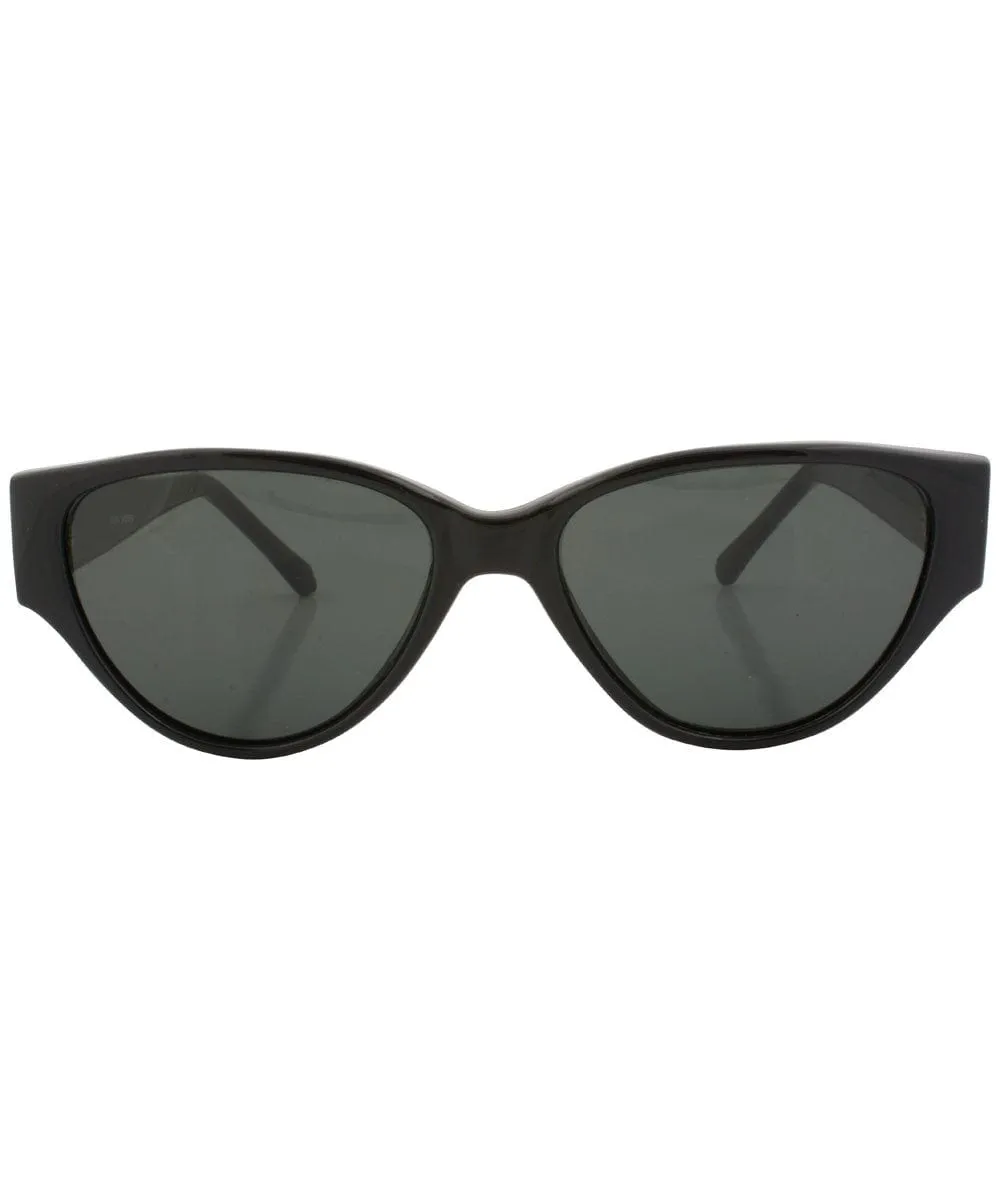 HILDY Black Cat-Eye Sunglasses sold by Giant Vintage product image thumbnail 2