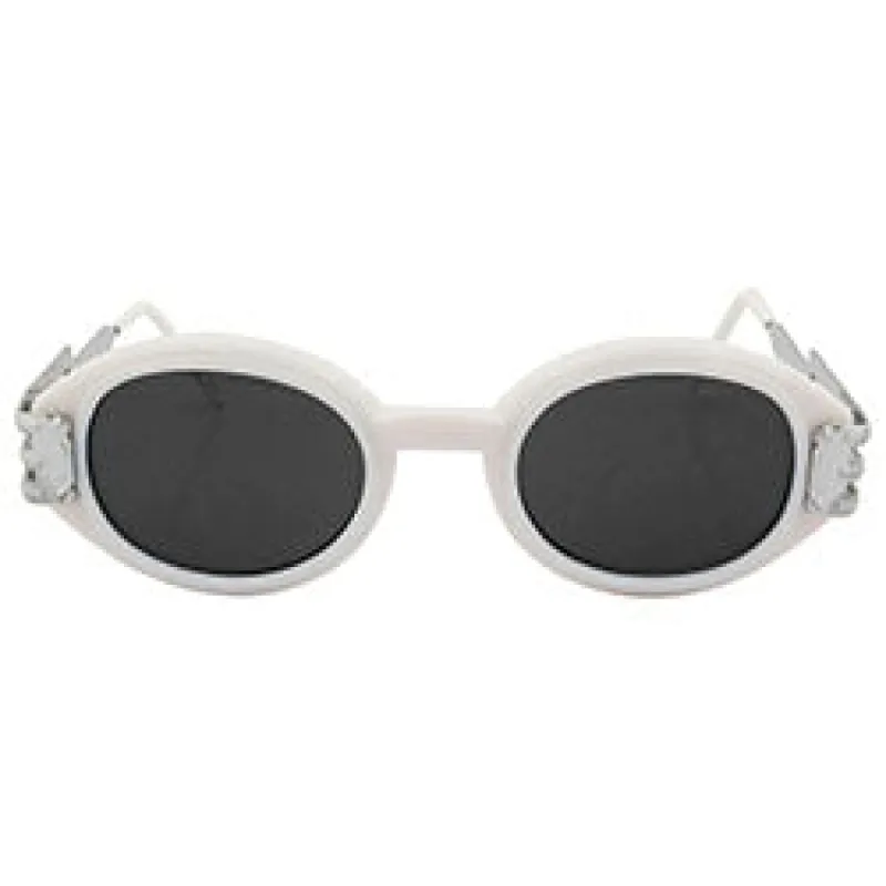 QUAGSIRE White/SD Oval Sunglasses sold by Giant Vintage