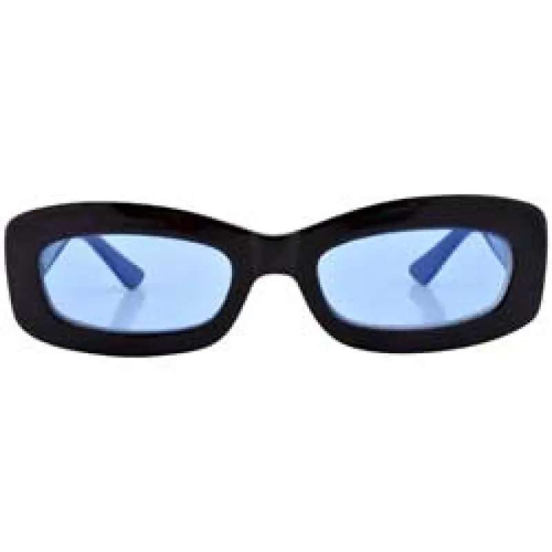 PHONER Black/Blue Square Sunglasses sold by Giant Vintage