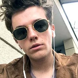 PENN Gold Square Hippie Sunglasses sold by Giant Vintage