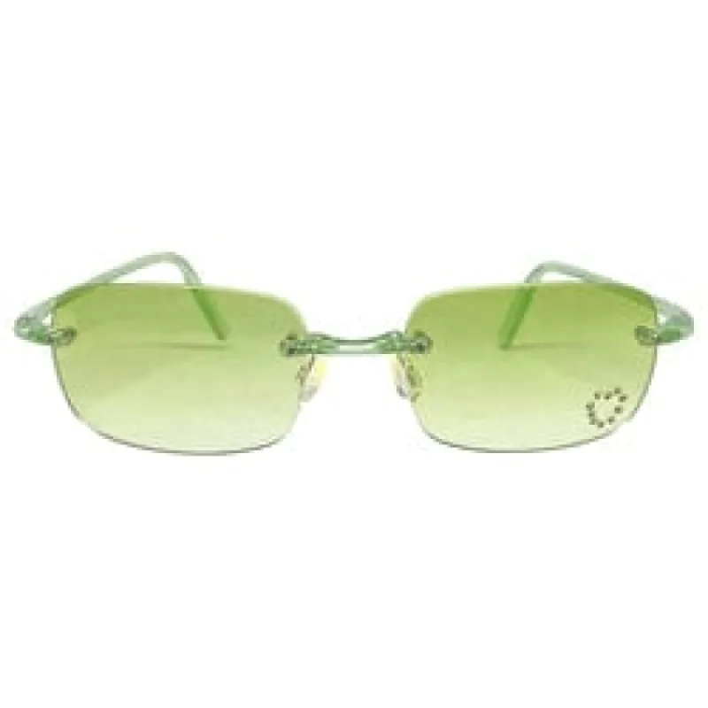 TAFFY HEART Green sold by Giant Vintage