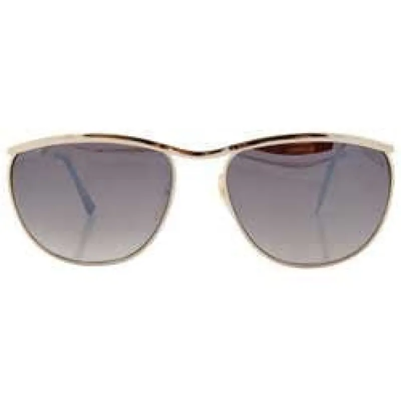 JE VEUX Gold 80s Sunglasses sold by Giant Vintage