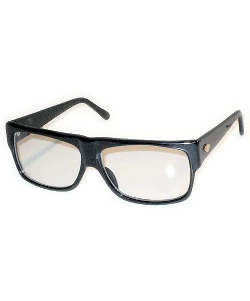 JACKSON Black 80s Clear Glasses sold by Giant Vintage product image thumbnail 2