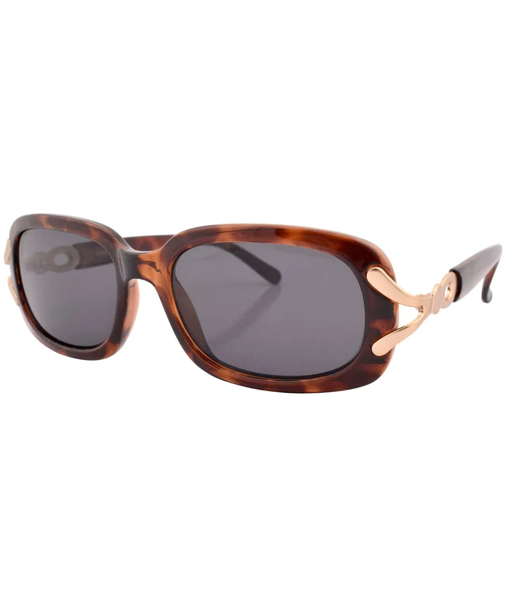 SUNDAY Gloss Tortoise Square Sunglasses sold by Giant Vintage product image thumbnail 2