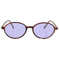 CARTER Demi/Purple Oval Sunglasses sold by Giant Vintage