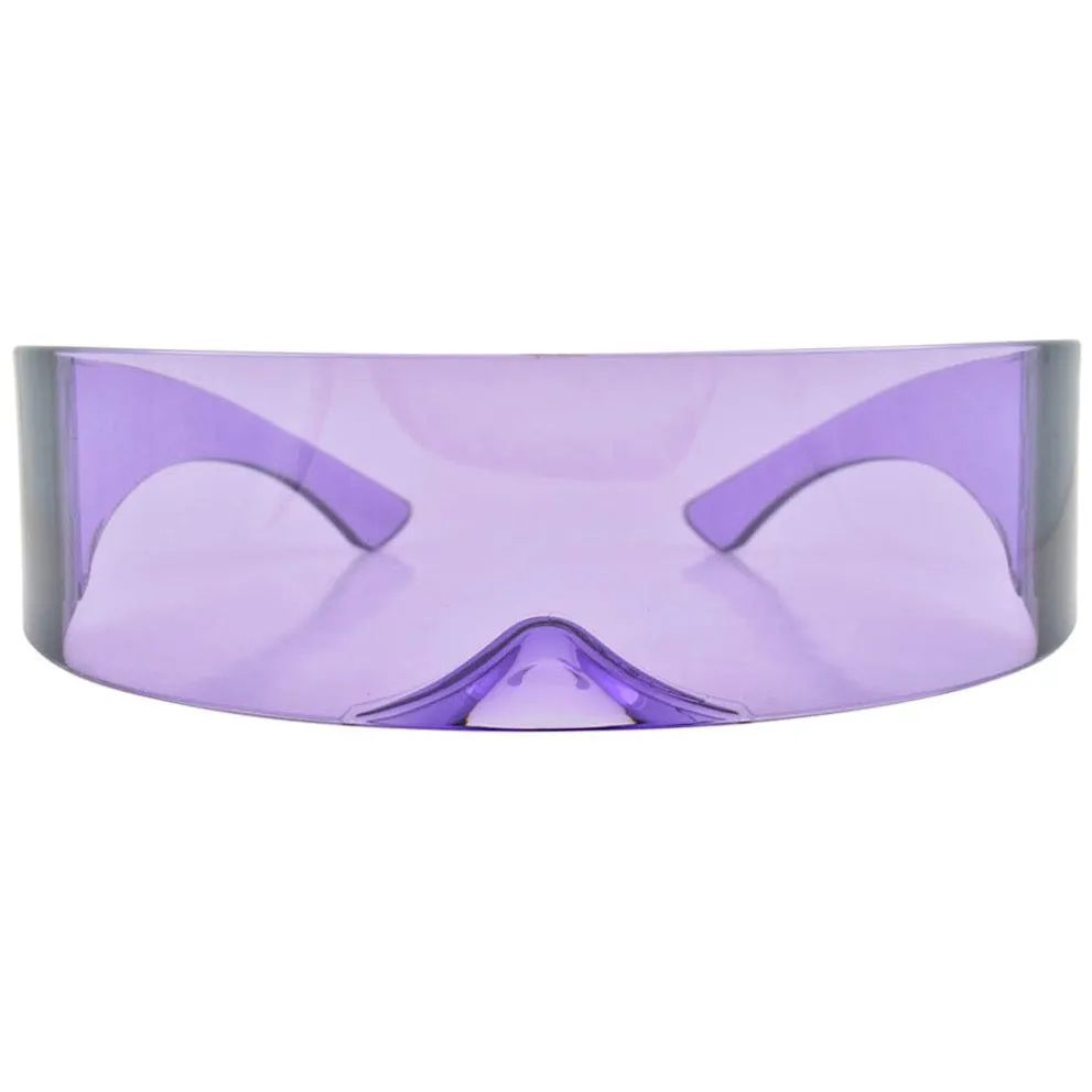MELD Purple Shield Sunglasses sold by Giant Vintage product image thumbnail 2