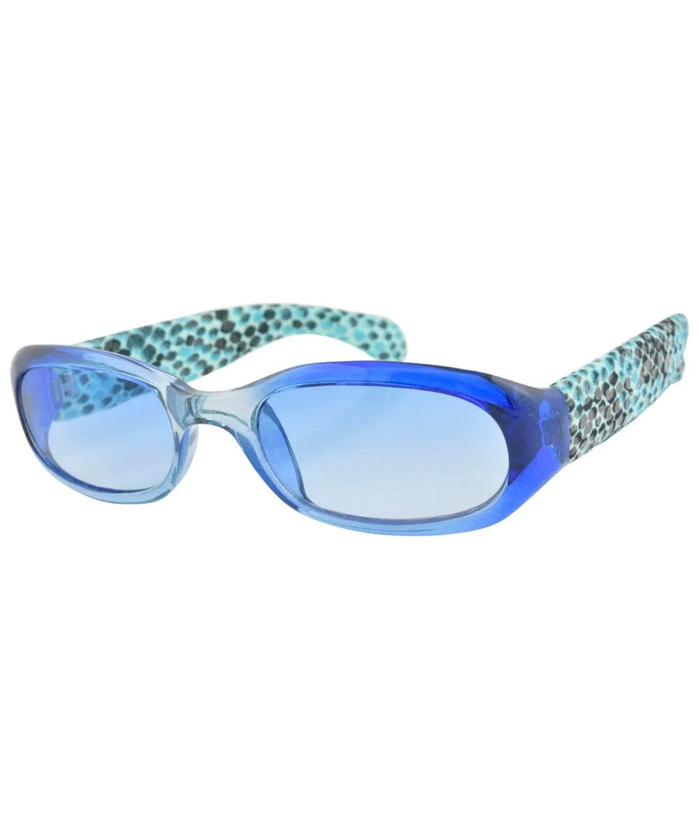 JANE'S Blue 2000s Sunglasses sold by Giant Vintage product image thumbnail 3