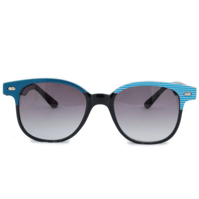 SELBY Black/Blue Indie Sunglasses sold by Giant Vintage