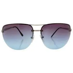 LIVE! Dark Blue Aviator Sunglasses sold by Giant Vintage