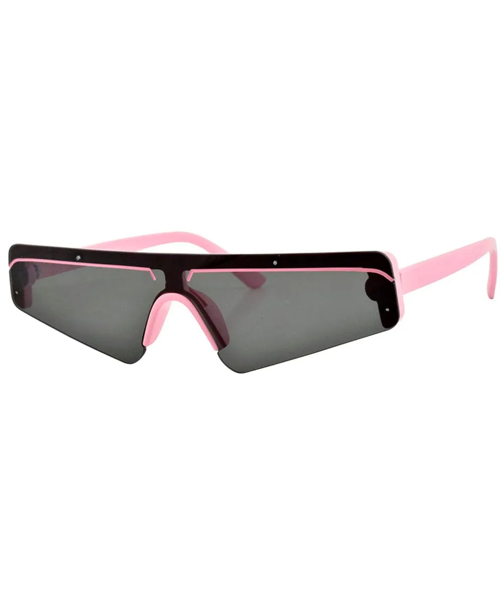 BEBOP Pink 80s Sunglasses sold by Giant Vintage product image thumbnail 2
