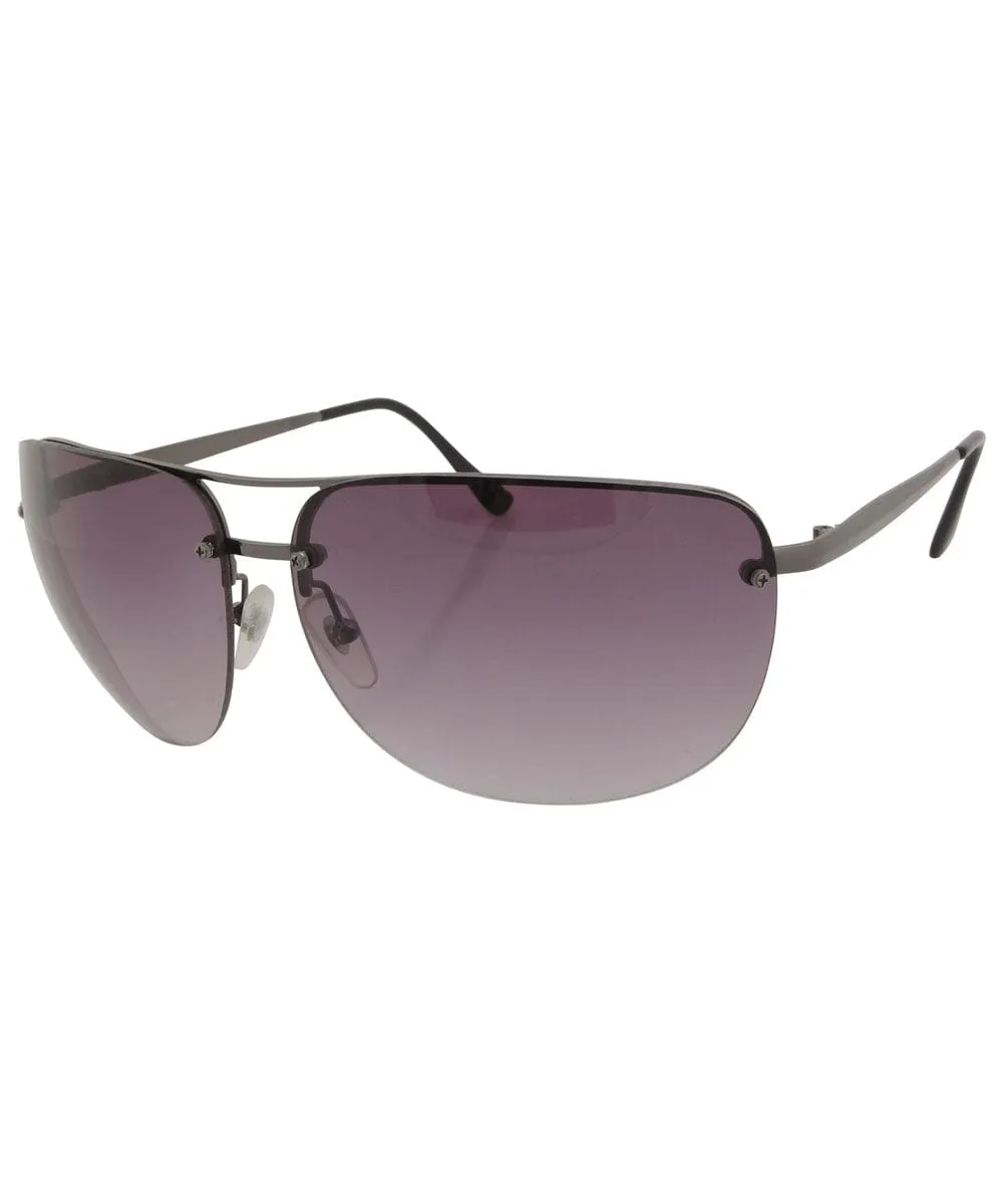 LIVE! Smoke Aviator Sunglasses sold by Giant Vintage product image thumbnail 2
