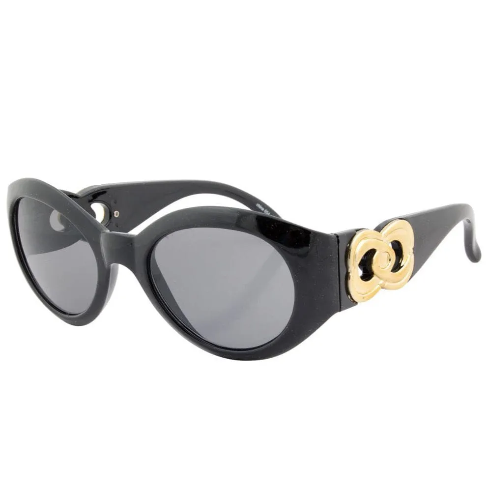 PAMBY Black Cat-Eye Sunglasses sold by Giant Vintage product image thumbnail 3