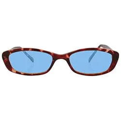 ROCKET Demi/Blue Micro-Square Sunglasses sold by Giant Vintage
