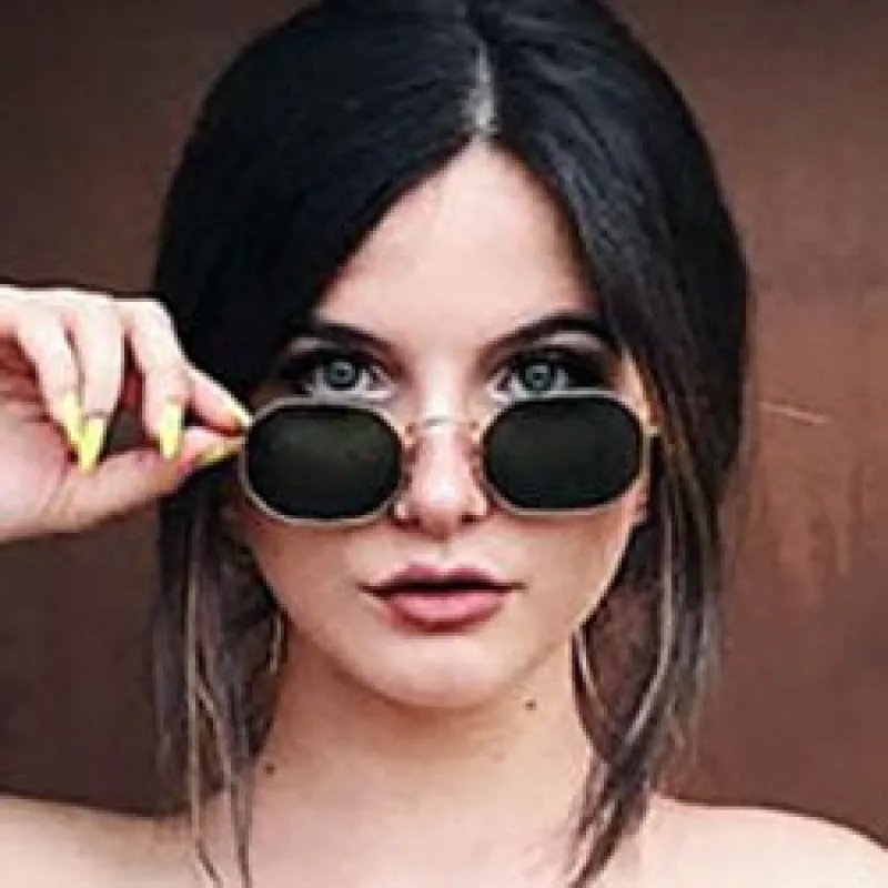 SHALE Brass Relic Hippie Sunglasses sold by Giant Vintage