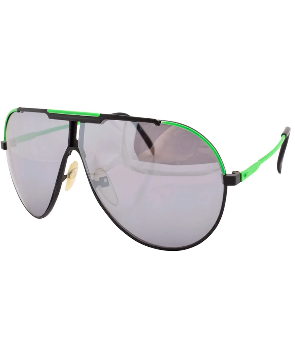 FRISCO Green Aviator Sunglasses sold by Giant Vintage product image thumbnail 2