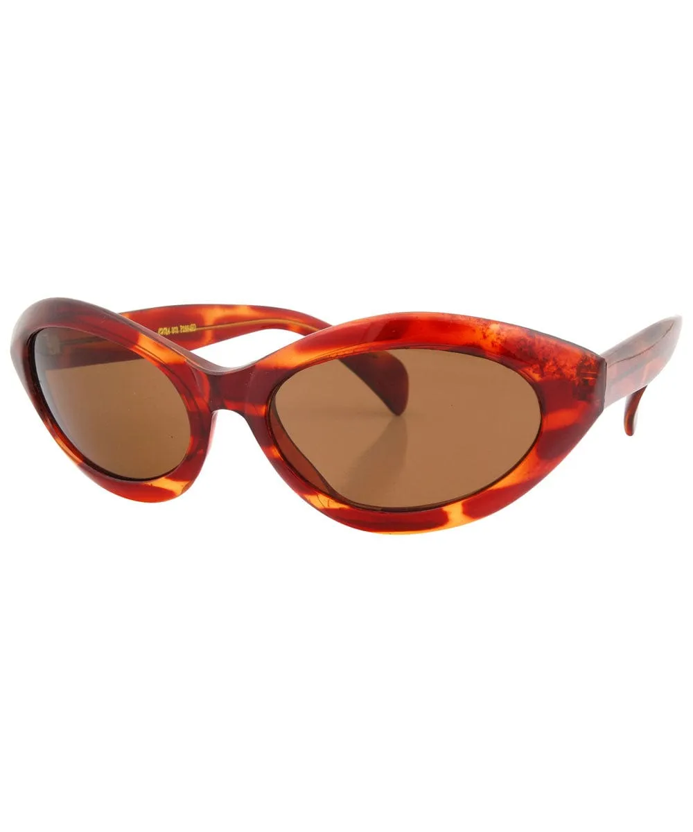 MORAY Tortoise/Brown Cat-Eye Sunglasses sold by Giant Vintage product image thumbnail 2