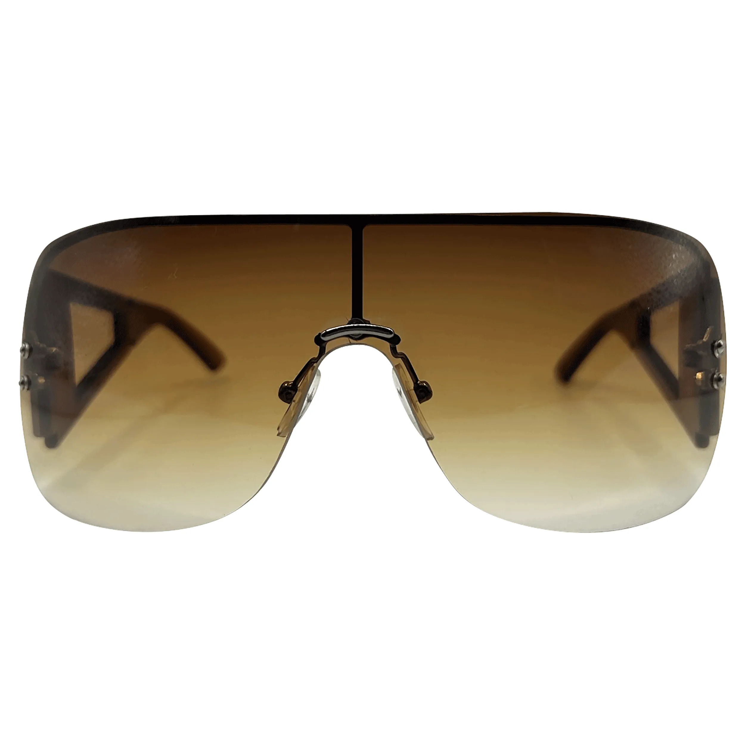 2003 Y2K Shield Sunglasses sold by Giant Vintage product image thumbnail 2