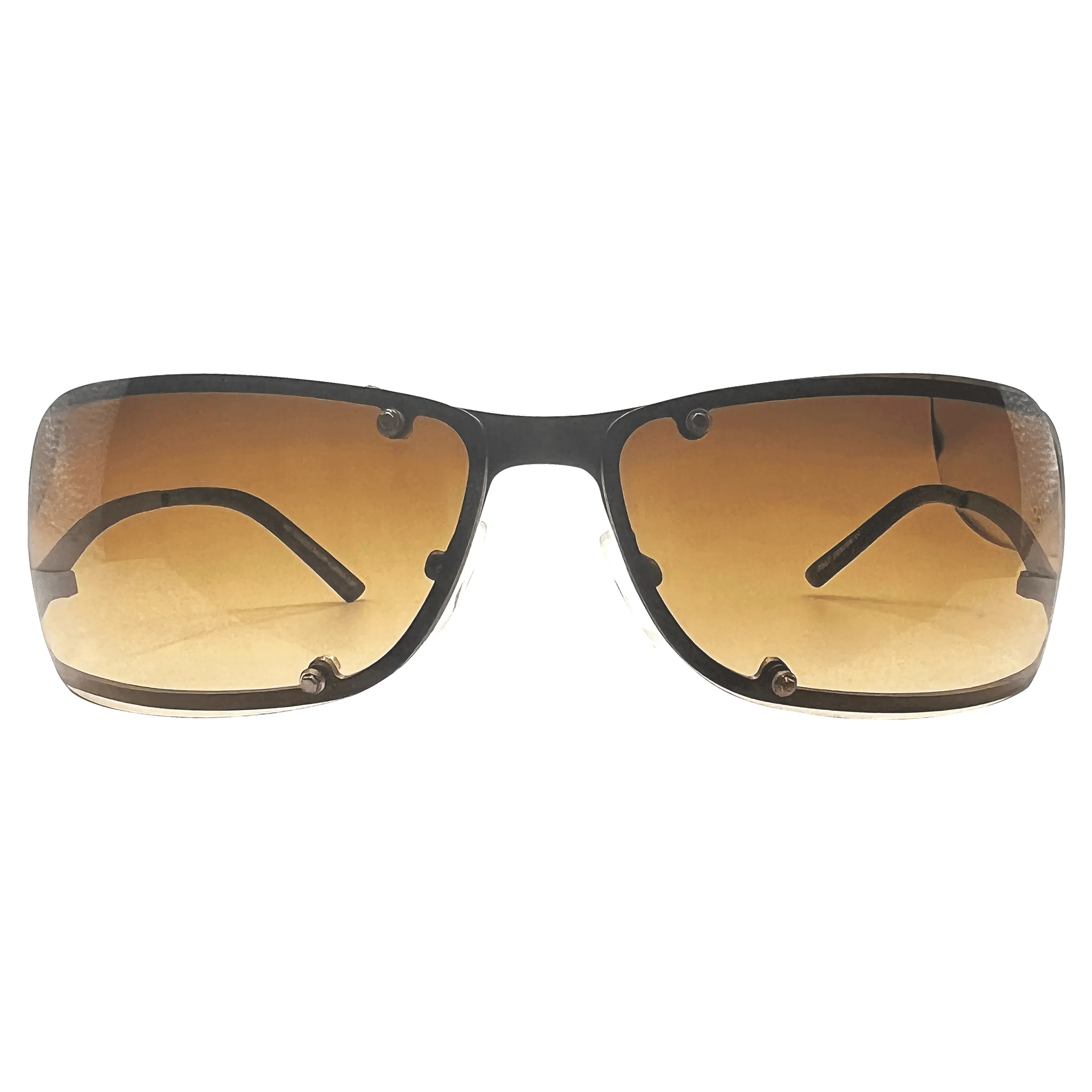 RIDER Amber/Gunmetal Sunglasses sold by Giant Vintage