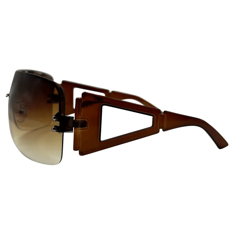 2003 Y2K Shield Sunglasses sold by Giant Vintage