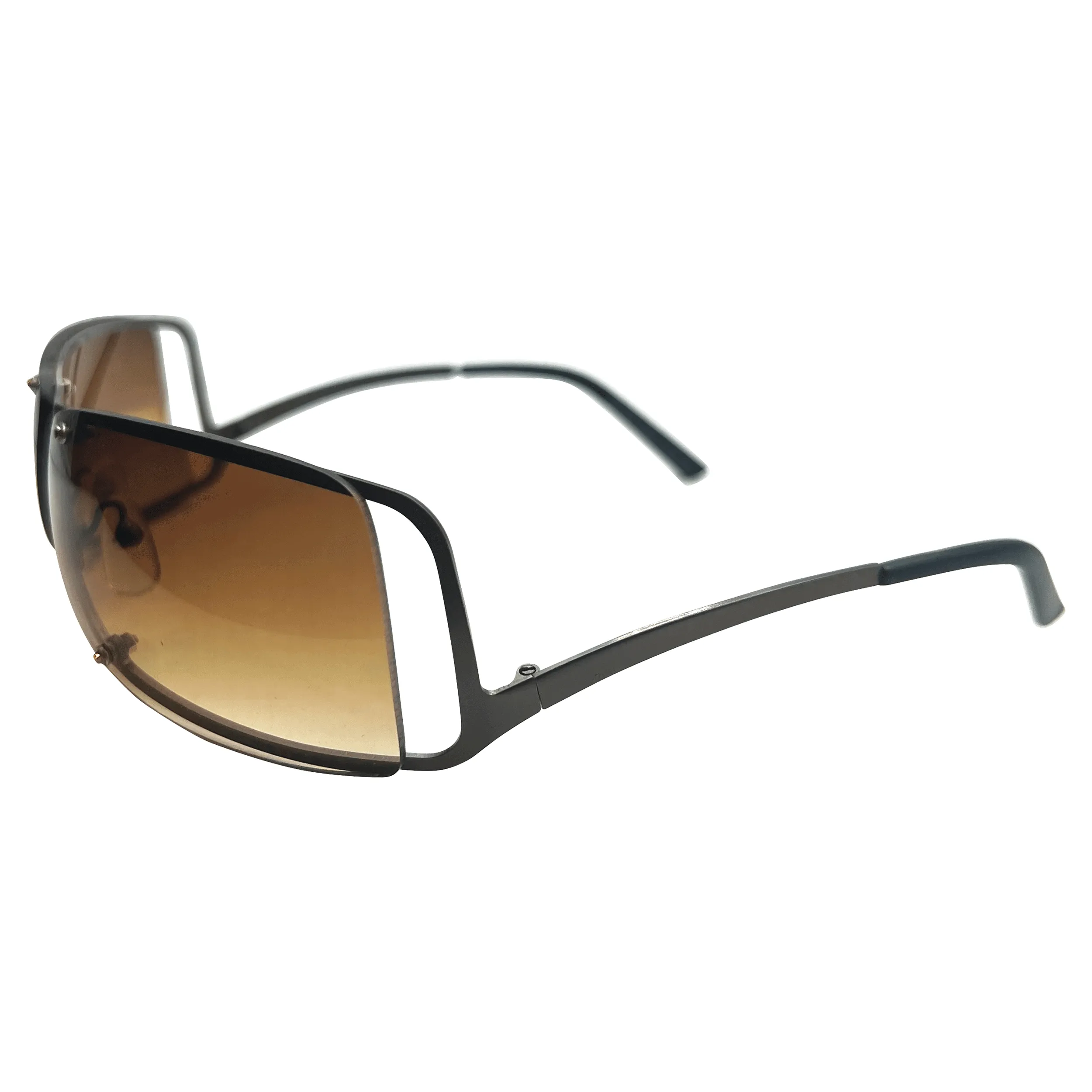 RIDER Amber/Gunmetal Sunglasses sold by Giant Vintage product image thumbnail 2
