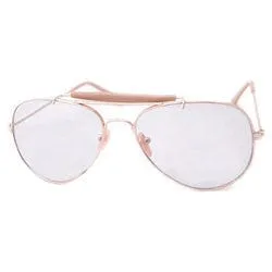 CX-OFFICER Gold Aviator Sunglasses sold by Giant Vintage