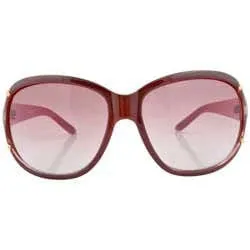 GLOBAL Bordeaux Oversized Sunglasses sold by Giant Vintage