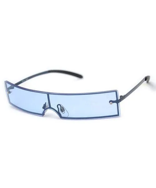 CHOW MEIN Blue Fashion-Forward Sunglasses sold by Giant Vintage product image thumbnail 2