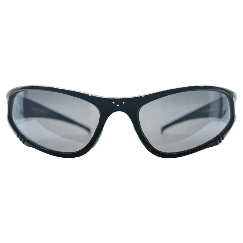 TWERK Super Dark/Black Fashion Sports Sunglasses *As Seen On: Delilah Belle* sold by Giant Vintage