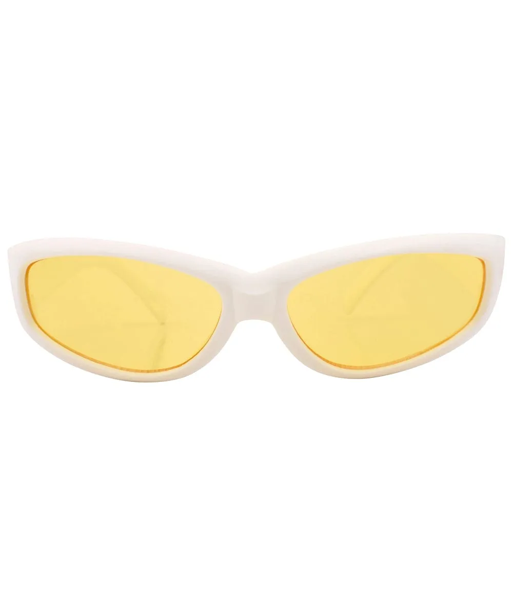 FIRE Yellow Sports Sunglasses sold by Giant Vintage product image thumbnail 3