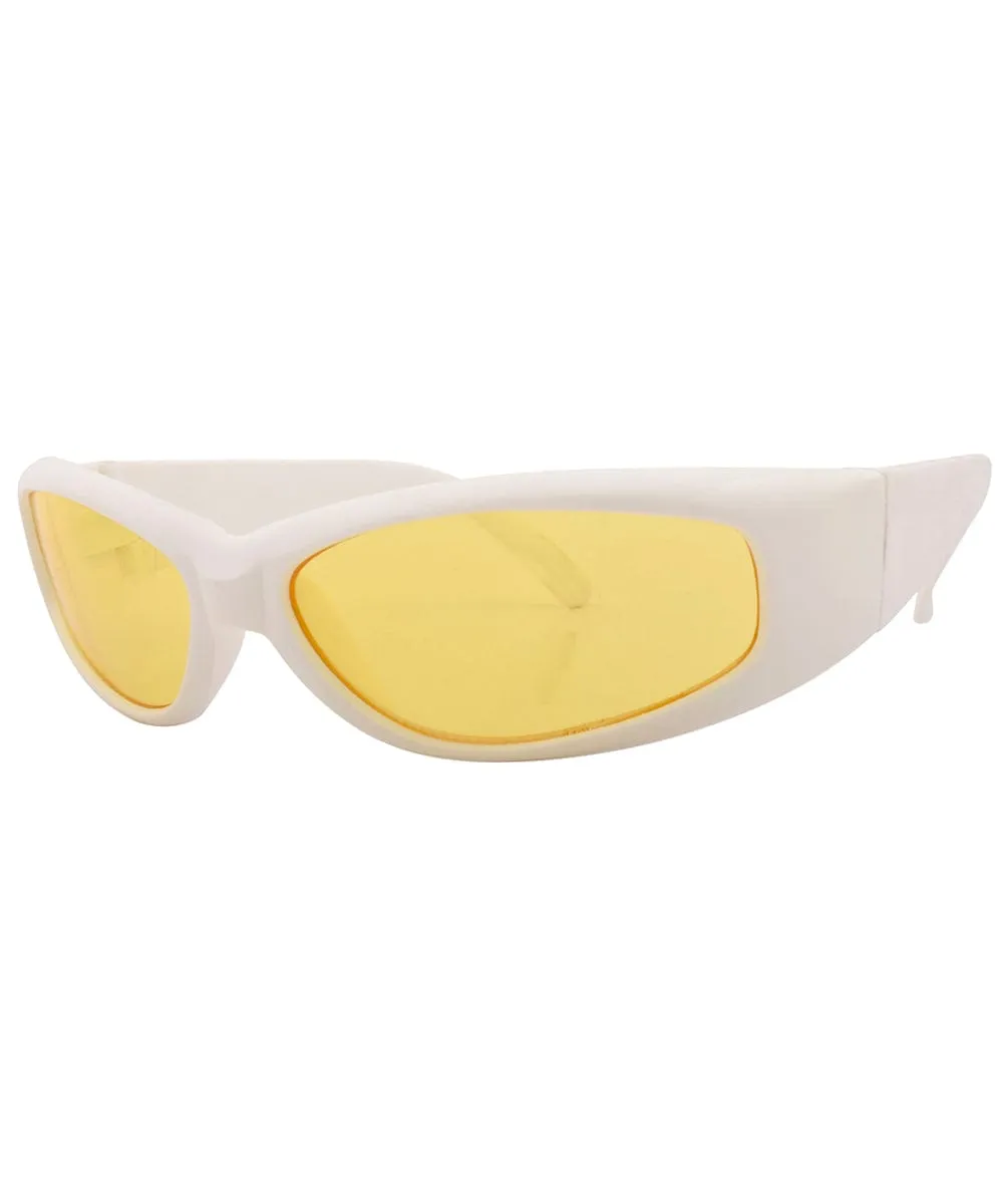 FIRE Yellow Sports Sunglasses sold by Giant Vintage product image thumbnail 2