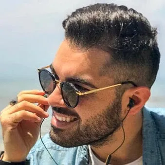 COURT Black/Gold Classic Sunglasses sold by Giant Vintage product image thumbnail 2