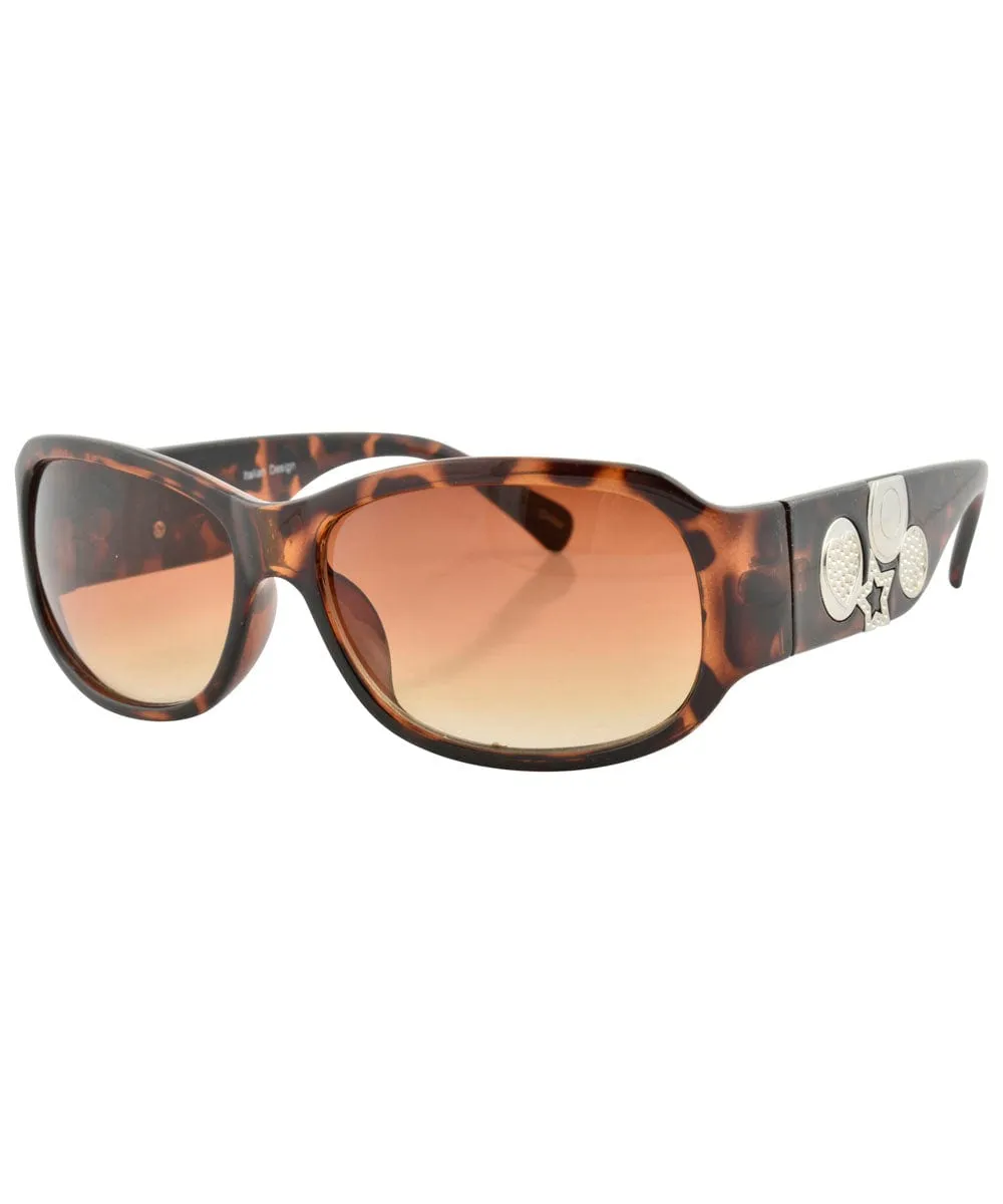 MANDY Tortoise Indie Sunglasses sold by Giant Vintage