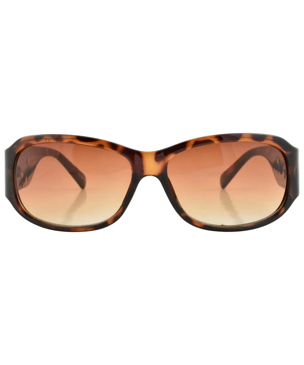 MANDY Tortoise Indie Sunglasses sold by Giant Vintage product image thumbnail 2