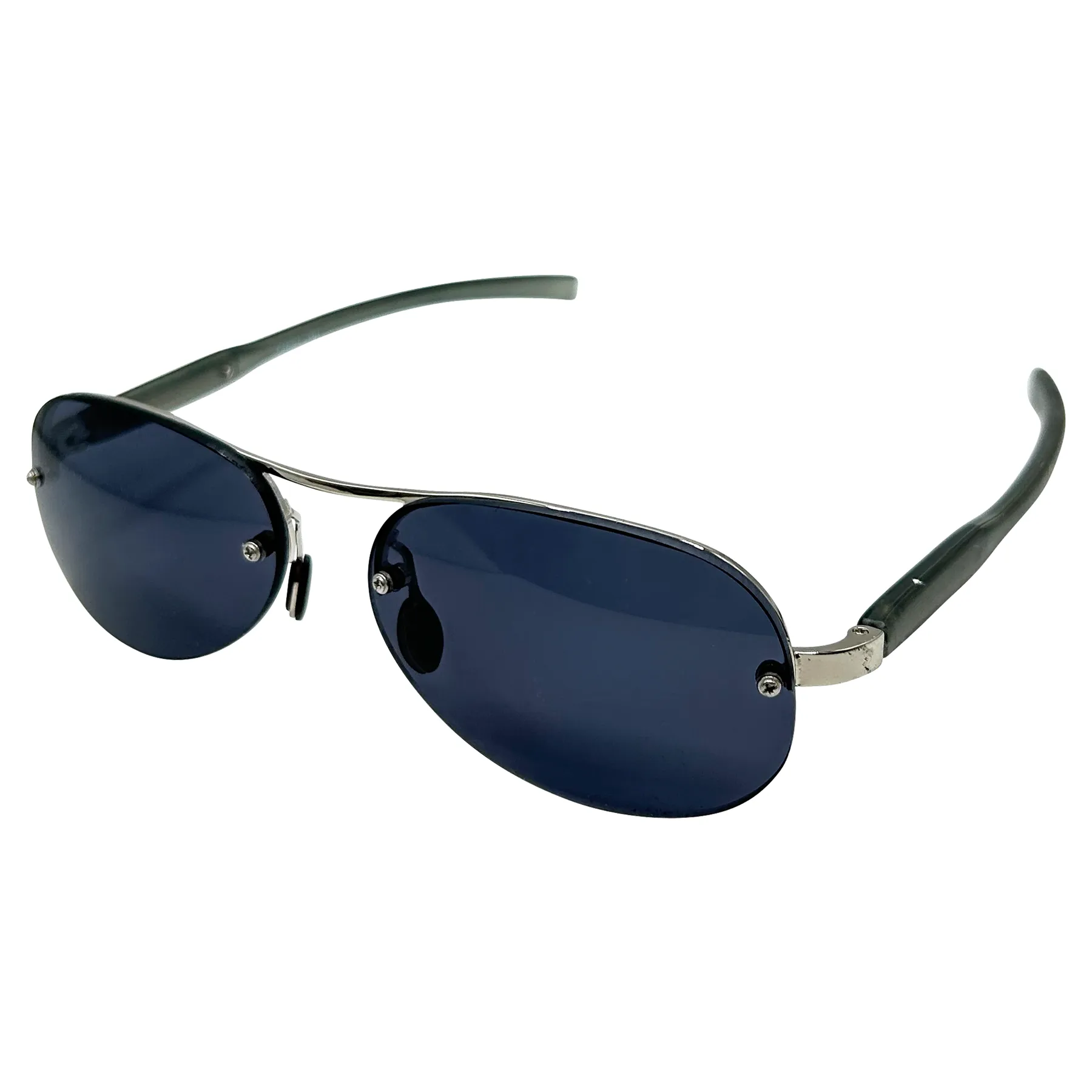 FOMO Rimless Y2K Sunglasses sold by Giant Vintage product image thumbnail 4