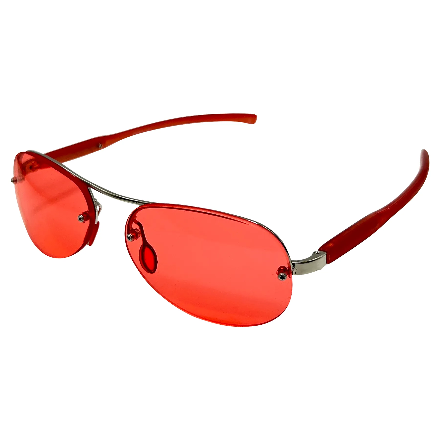 FOMO Rimless Y2K Sunglasses sold by Giant Vintage product image thumbnail 2