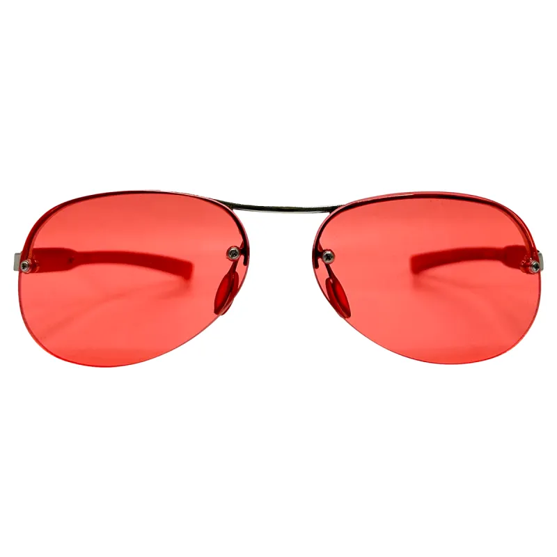FOMO Rimless Y2K Sunglasses sold by Giant Vintage