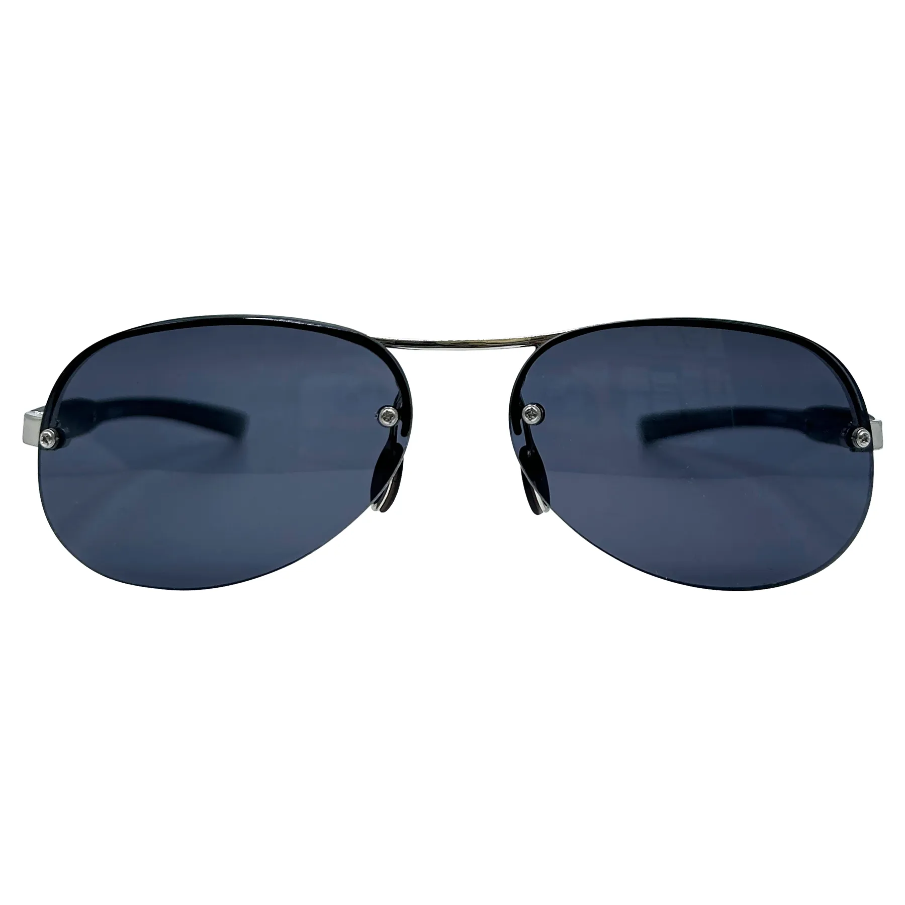 FOMO Rimless Y2K Sunglasses sold by Giant Vintage product image thumbnail 3